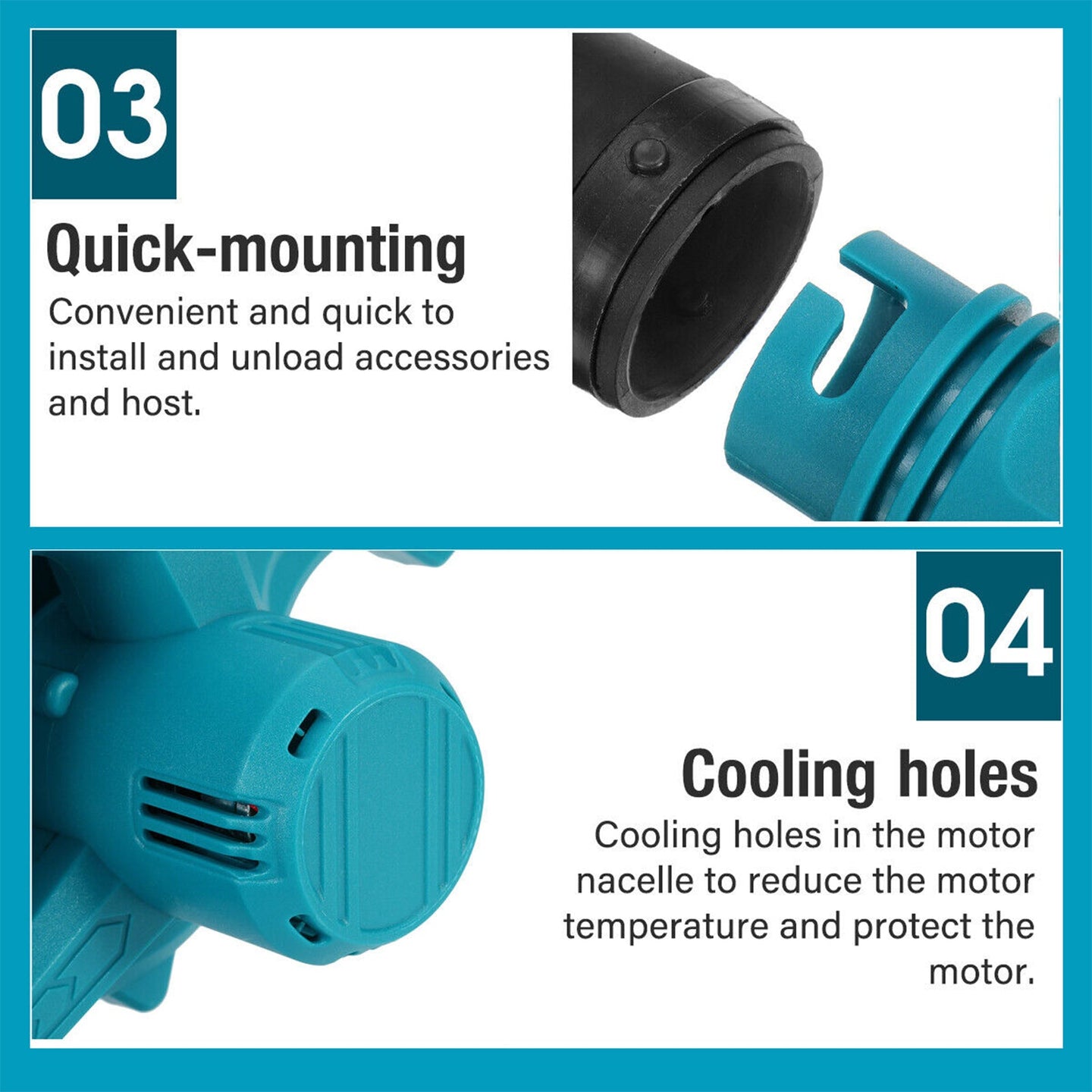 2-in-1 Cordless Electric Leaf Blower w/ 1 Battery Dust Remove Vacuum Cleaner Home Car Platinum Deals