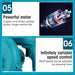 2-in-1 Cordless Electric Leaf Blower w/ 1 Battery Dust Remove Vacuum Cleaner Home Car Platinum Deals