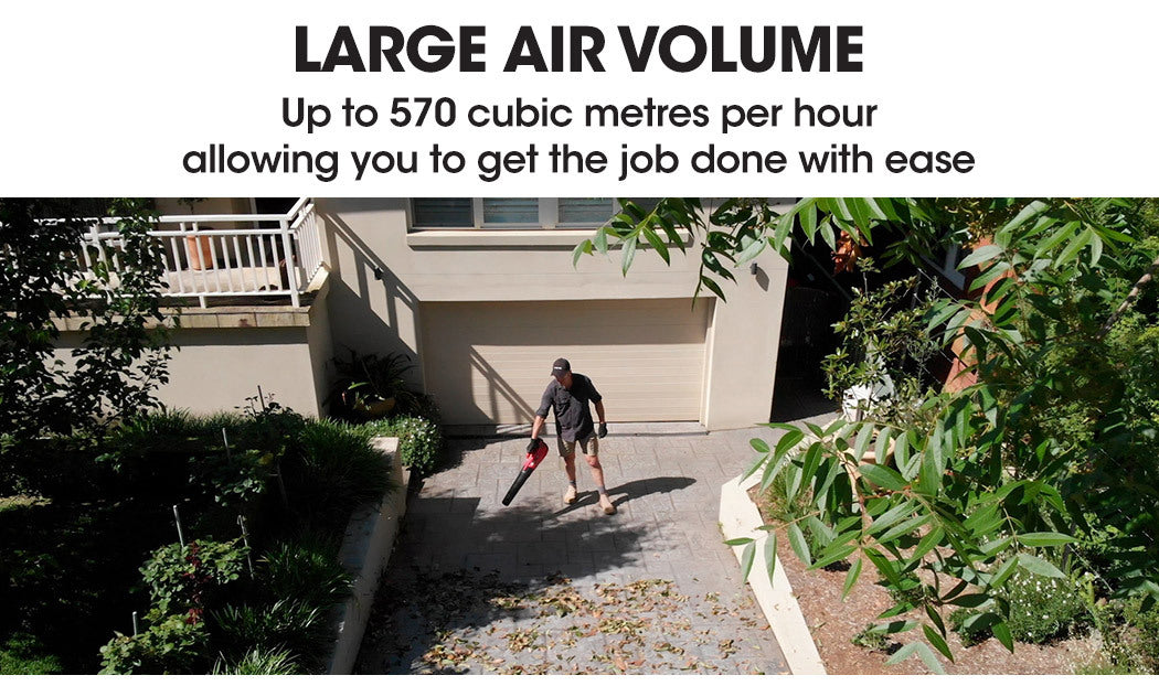 Baumr-AG 20V Lithium Cordless Leaf Blower Electric Hand-held Garden Tool Platinum Deals