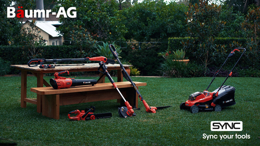 Baumr-AG 20V Lithium Cordless Leaf Blower Electric Hand-held Garden Tool Platinum Deals