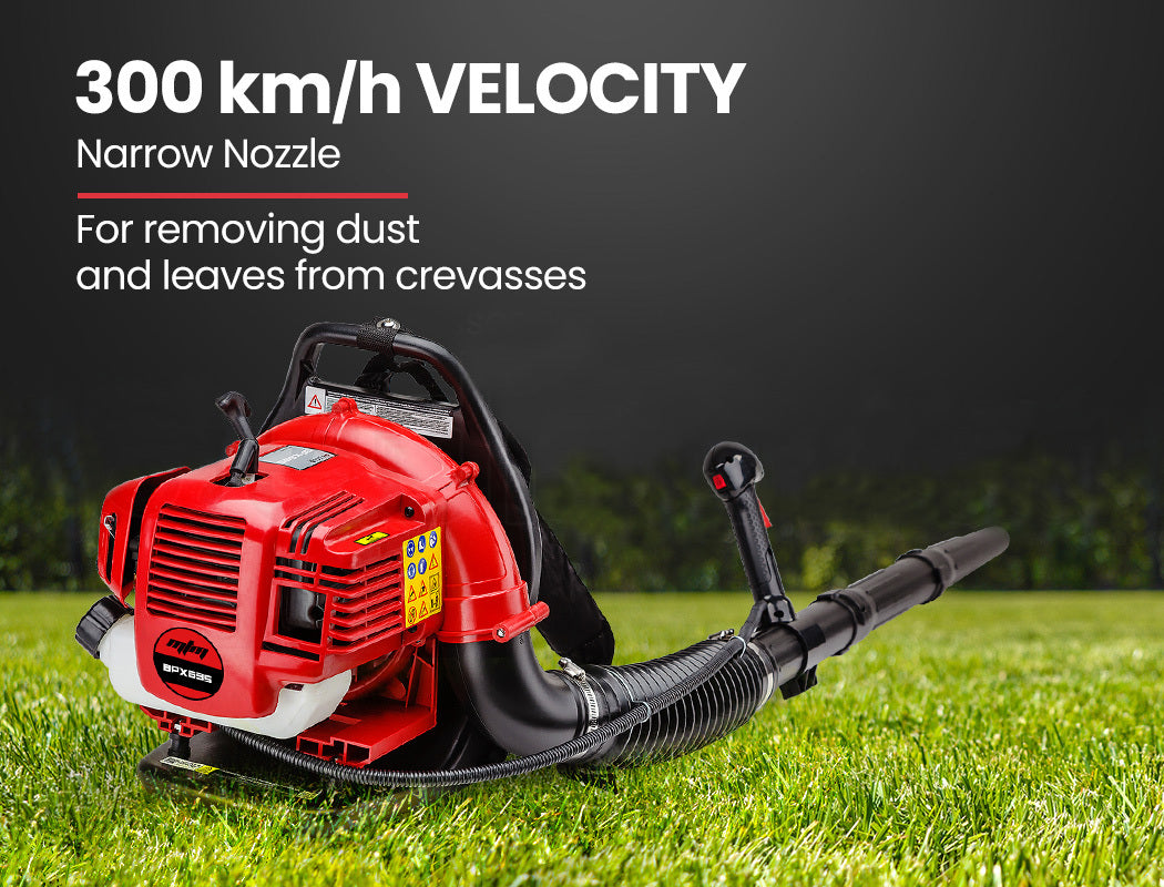 MTM 30CC Backpack Petrol Leaf Blower 2 Stroke Commercial Garden Yard Outdoor Platinum Deals