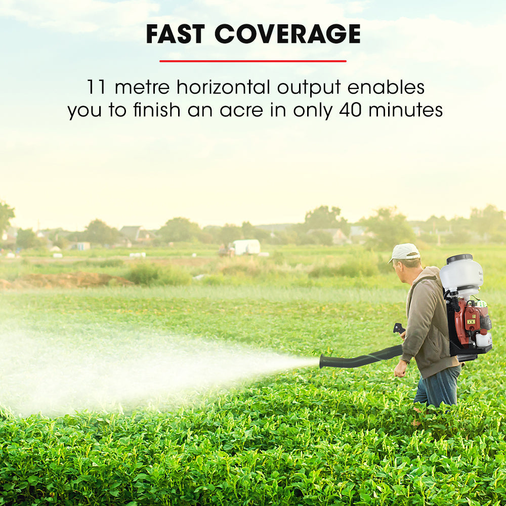 Baumr-AG Backpack 2-Stroke Petrol Powered Chemical Sprayer Fogger Mister Blower Platinum Deals