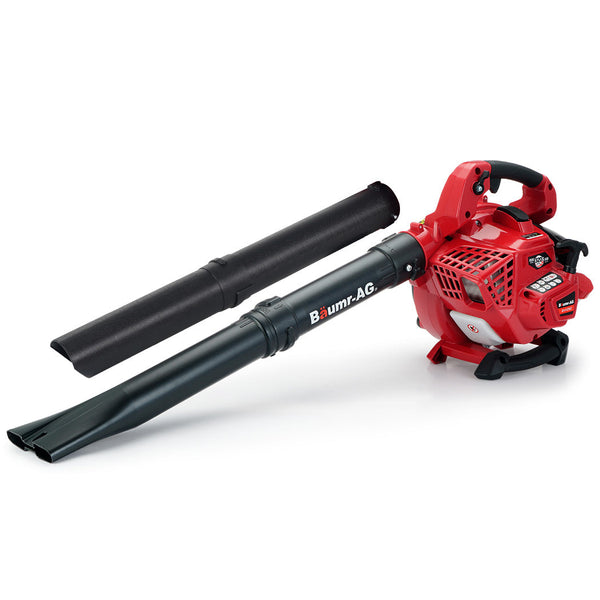 BAUMR-AG Cordless Leaf Blower Vacuum Petrol Hand Garden Lawn Held Vac 2-Stroke Platinum Deals