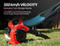 BAUMR-AG Cordless Leaf Blower Vacuum Petrol Hand Garden Lawn Held Vac 2-Stroke Platinum Deals
