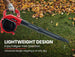 BAUMR-AG Cordless Leaf Blower Vacuum Petrol Hand Garden Lawn Held Vac 2-Stroke Platinum Deals