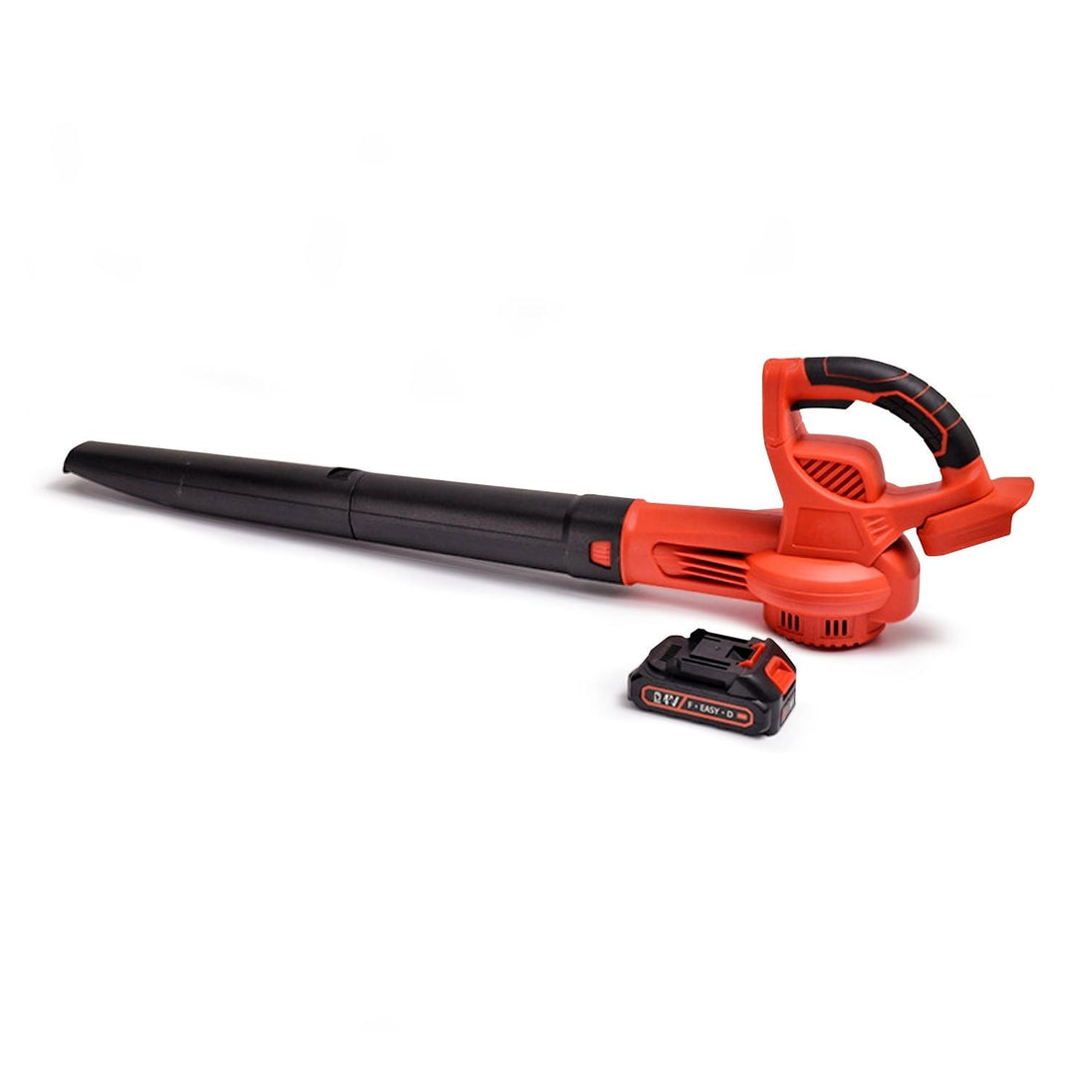 RYNOMATE 21V Cordless Leaf Blower with Lithium Battery and Charger Kit (Red and Black) RNM-LB-100-RTT Platinum Deals