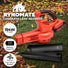 RYNOMATE 21V Cordless Leaf Blower with Lithium Battery and Charger Kit (Red and Black) RNM-LB-100-RTT Platinum Deals
