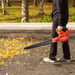 RYNOMATE 21V Cordless Leaf Blower with Lithium Battery and Charger Kit (Red and Black) RNM-LB-100-RTT Platinum Deals