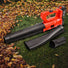 RYNOMATE 18V Cordless Leaf Blower with Lithium Battery and Charger Kit (Red and Black) RNM-LB-101-RTT Platinum Deals