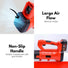 RYNOMATE 18V Cordless Leaf Blower with Lithium Battery and Charger Kit (Red and Black) RNM-LB-101-RTT Platinum Deals