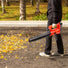 RYNOMATE 18V Cordless Leaf Blower with Lithium Battery and Charger Kit (Red and Black) RNM-LB-101-RTT Platinum Deals