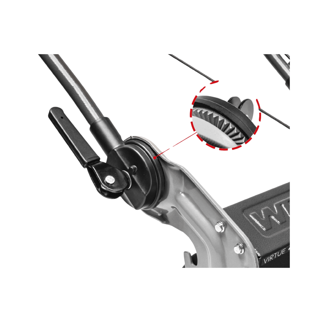 Virtue 50 SSD 4-in-1 3-Speed Self-Propelled Petrol Lawnmower Weibang