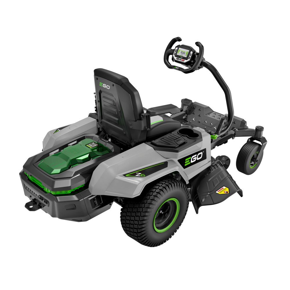 EGO Power+ ZT4215S  Z6 42 Inch Zero Turn Mower with e-STEER Technology with (4) 6Ah and (2) 10Ah Batteries and Charger EGO Power+