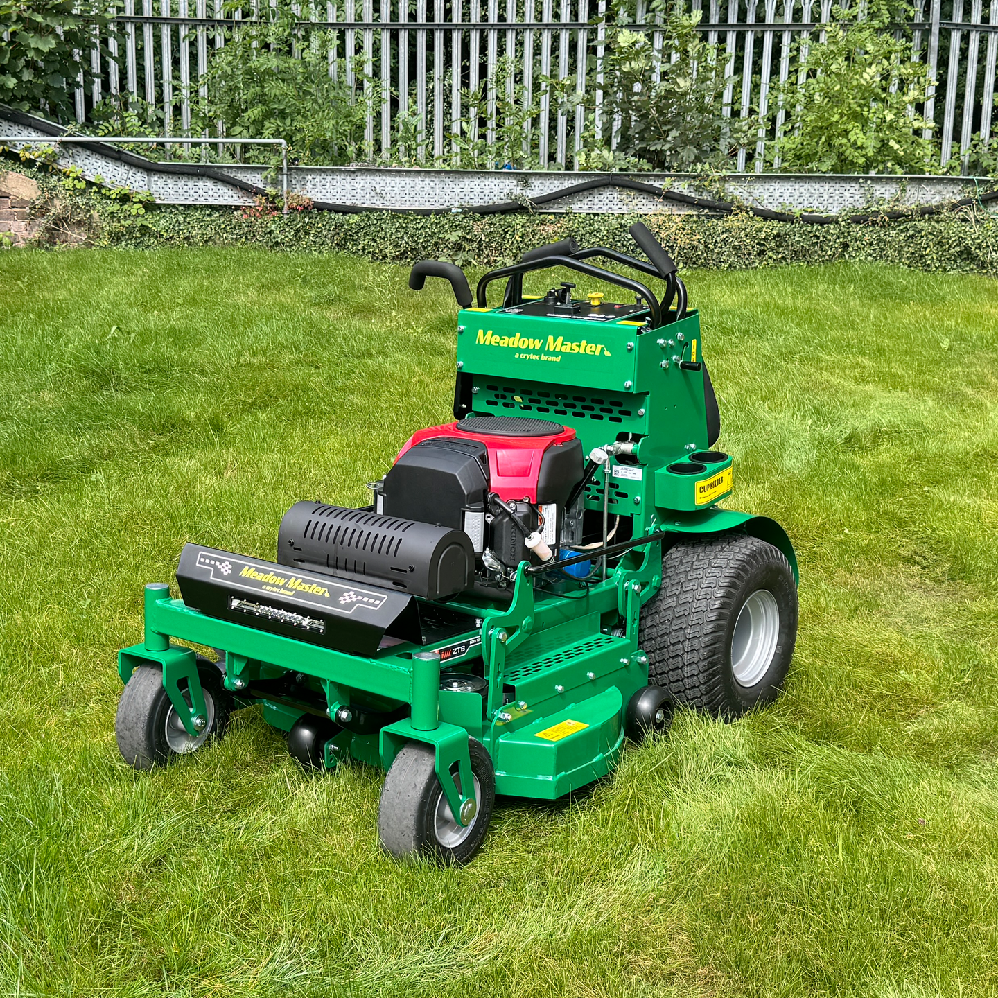 Meadow Master Zero Turn Stand On Mower Honda GX630 Engine Crytec