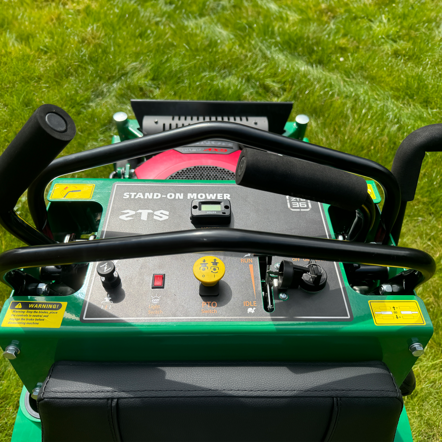 Meadow Master Zero Turn Stand On Mower Honda GX630 Engine Crytec