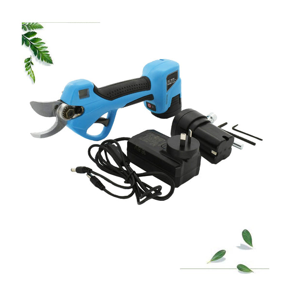 Intelligent Screen 16.8V Electric Pruning Shears Cordless Pruner Garden Grafting Above Land