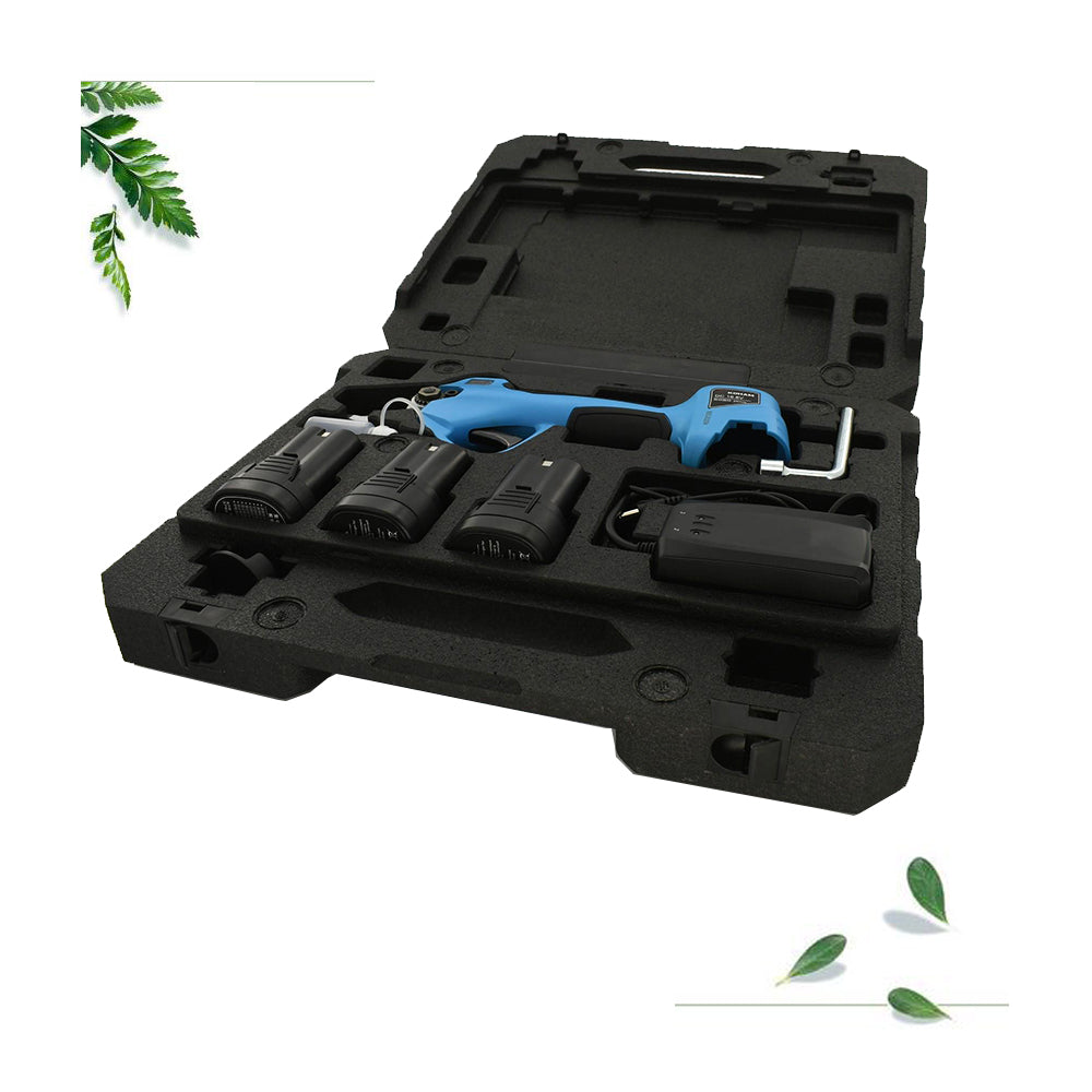 Intelligent Screen 16.8V Electric Cordless Pruner Garden 3 Battery 25mm Cutting Above Land