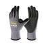 COOLJOB 3/6/12/36 Pairs Nitrile Rubber Dipped Safety Work Gloves with Grip Dots, Touchscreen COOLJOB