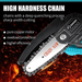 Portable 4 inch Electric Chainsaw Cordless, Handheld Chainsaw for Tree Branches , Courtyard, Household and Garden( Chainsaw + 2 Batteries) DannysHomeGoods