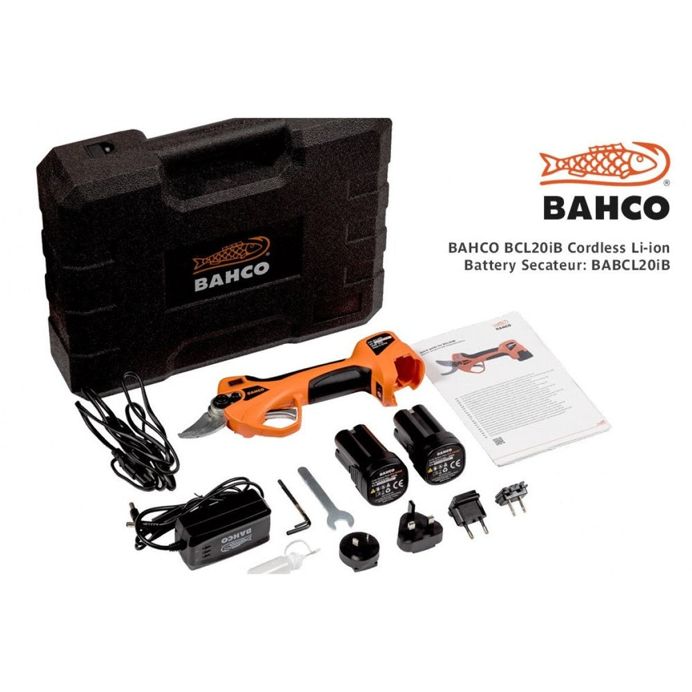 Bahco BCL20IB Cordless Battery Powered Pruner Bahco