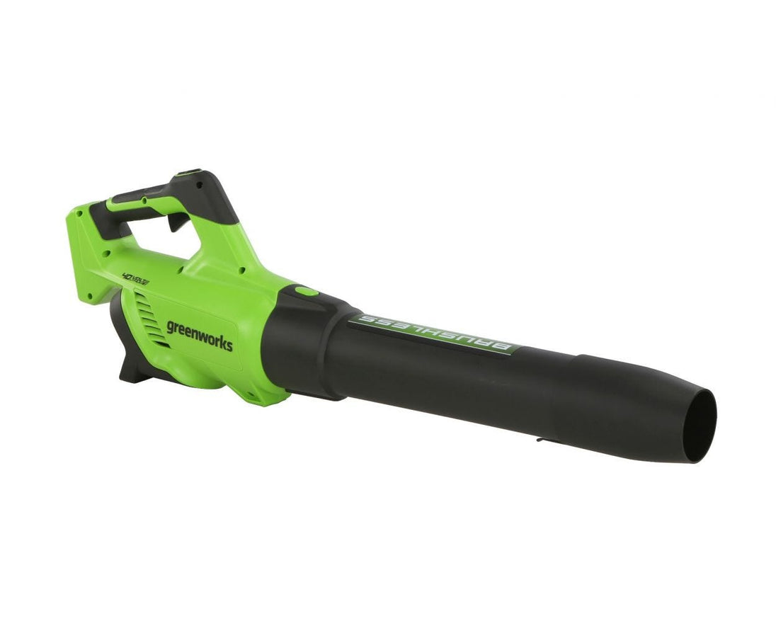 40V 550 CFM Cordless Battery Leaf Blower and 16" Attachment Capable String Trimmer Combo Kit, 4Ah Battery and Charger greenworkstools