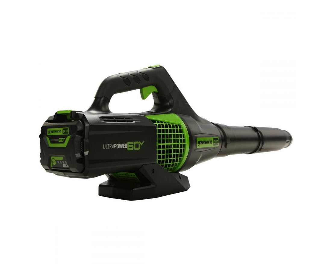 60V 20" Cordless Battery Pole Hedge Trimmer & 610 CFM Leaf Blower Combo Kit w/ 2.0Ah & 2.5Ah Battery & (2) Chargers greenworkstools