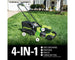48V (24V x 2) 21" Cordless Battery Self-Propelled Mower & Blower Combo Kit w/ (3) Batteries & Chargers greenworkstools