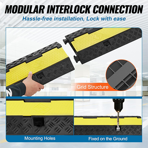 Heavy-Duty Cable Protector Ramp 2simpleagency