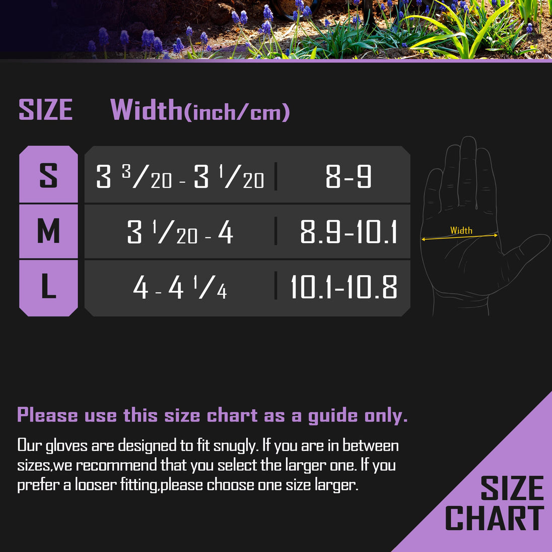 COOLJOB 10 Pairs Nitrile Dipped Safety Work Gloves with Grip, Non-slip Rubber Coated Bulk Garden Gloves(Pink&Purple) COOLJOB