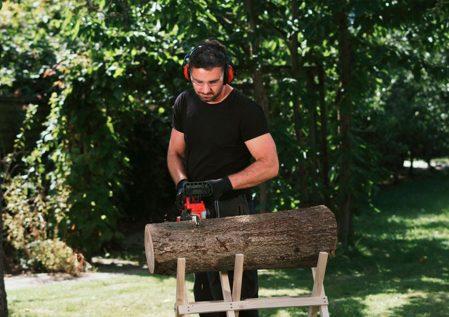 SKIL CS4562B-10 PWR CORE 20 Brushless 12 IN. Chain Saw with 4.0Ah Battery and Charger SKIL