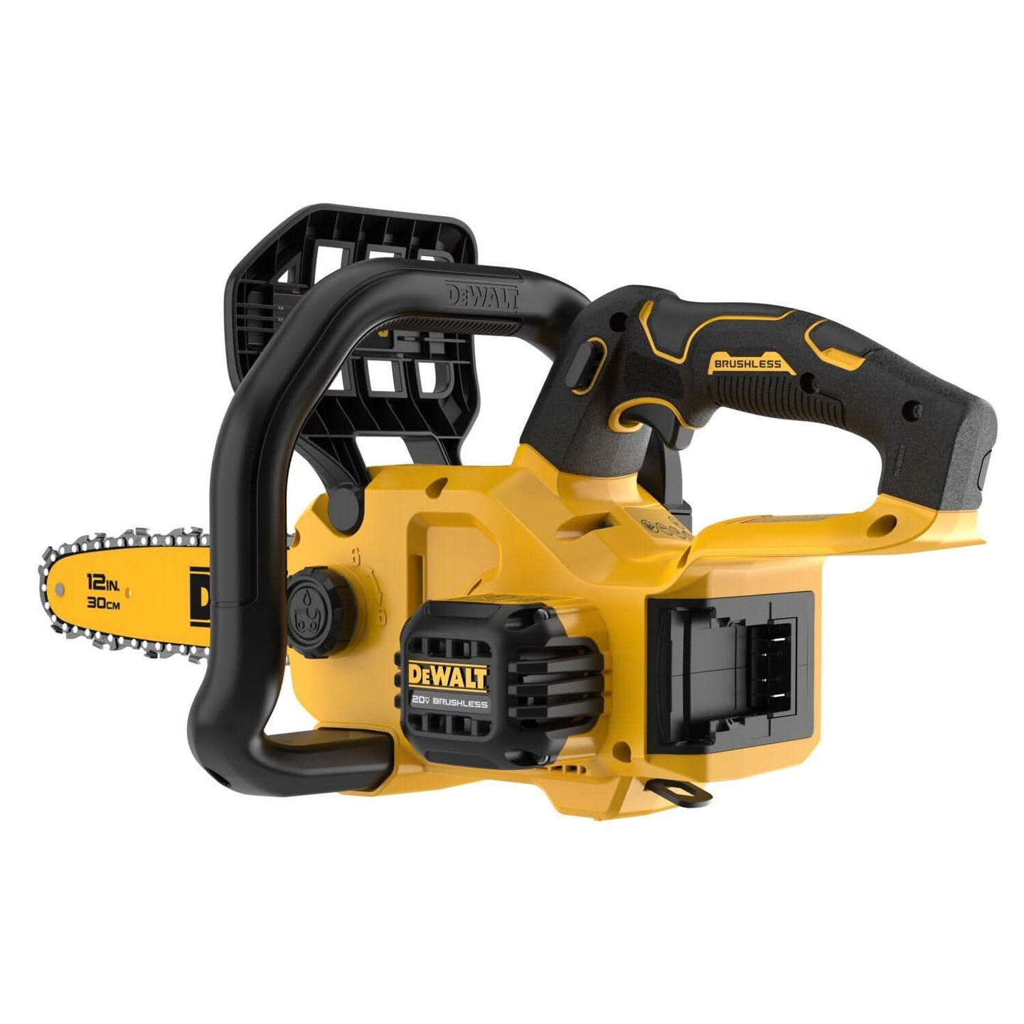 DeWalt DCCS621B 20V MAX* Compact 12 in. Brushless Cordless Chainsaw, Tool Only DeWALT