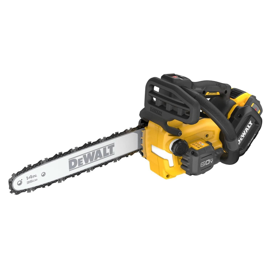 DeWalt DCCS674X2 FLEXVOLT 20V/60V MAX Brushless 14-in. Top Handle Chainsaw 9.0Ah Kit DeWALT