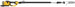 DeWalt DCPS671X1 60V MAX 10 in. Telescoping Pole Saw 9.0Ah Kit DeWALT