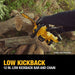 DeWalt DCCS621B 20V MAX* Compact 12 in. Brushless Cordless Chainsaw, Tool Only DeWALT