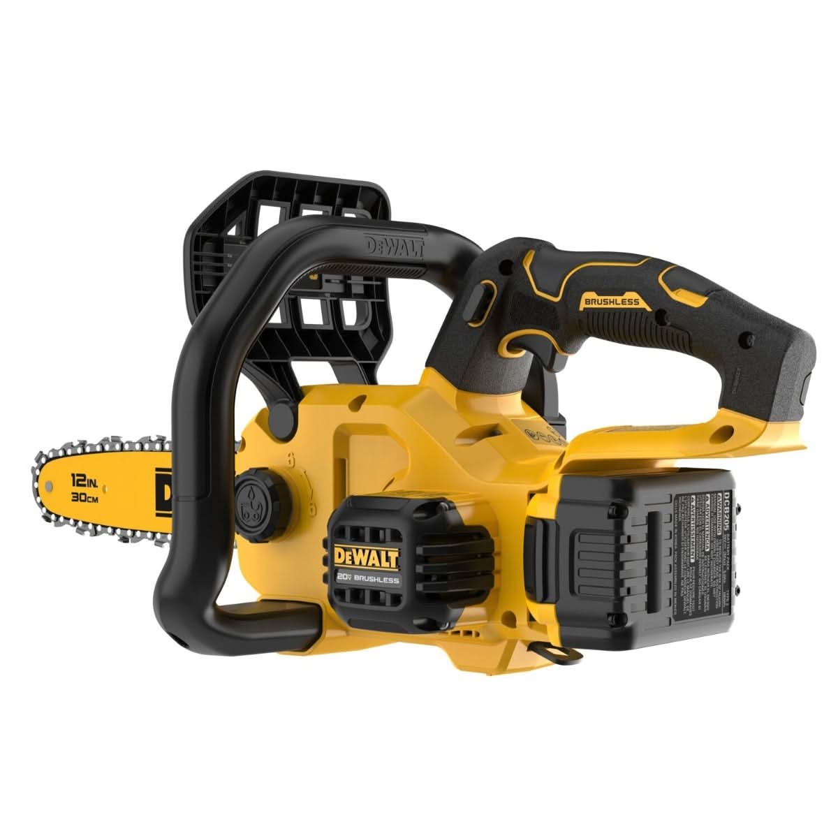 DeWalt DCCS621P1 20V MAX* Compact Brushless 12 in. Chainsaw 5.0Ah Kit DeWALT