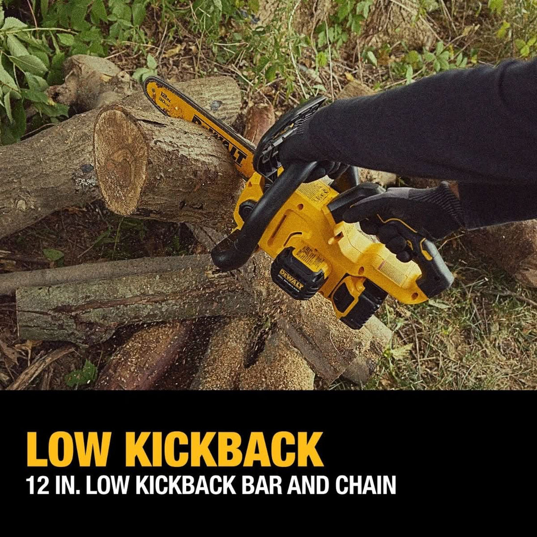 DeWalt DCCS621P1 20V MAX* Compact Brushless 12 in. Chainsaw 5.0Ah Kit DeWALT