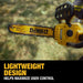 DeWalt DCCS621P1 20V MAX* Compact Brushless 12 in. Chainsaw 5.0Ah Kit DeWALT