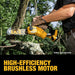 DeWalt DCCS623B 20V MAX XR Brushless 8 in. Chainsaw, Tool Only DeWALT
