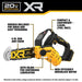 DeWalt DCCS623B 20V MAX XR Brushless 8 in. Chainsaw, Tool Only DeWALT