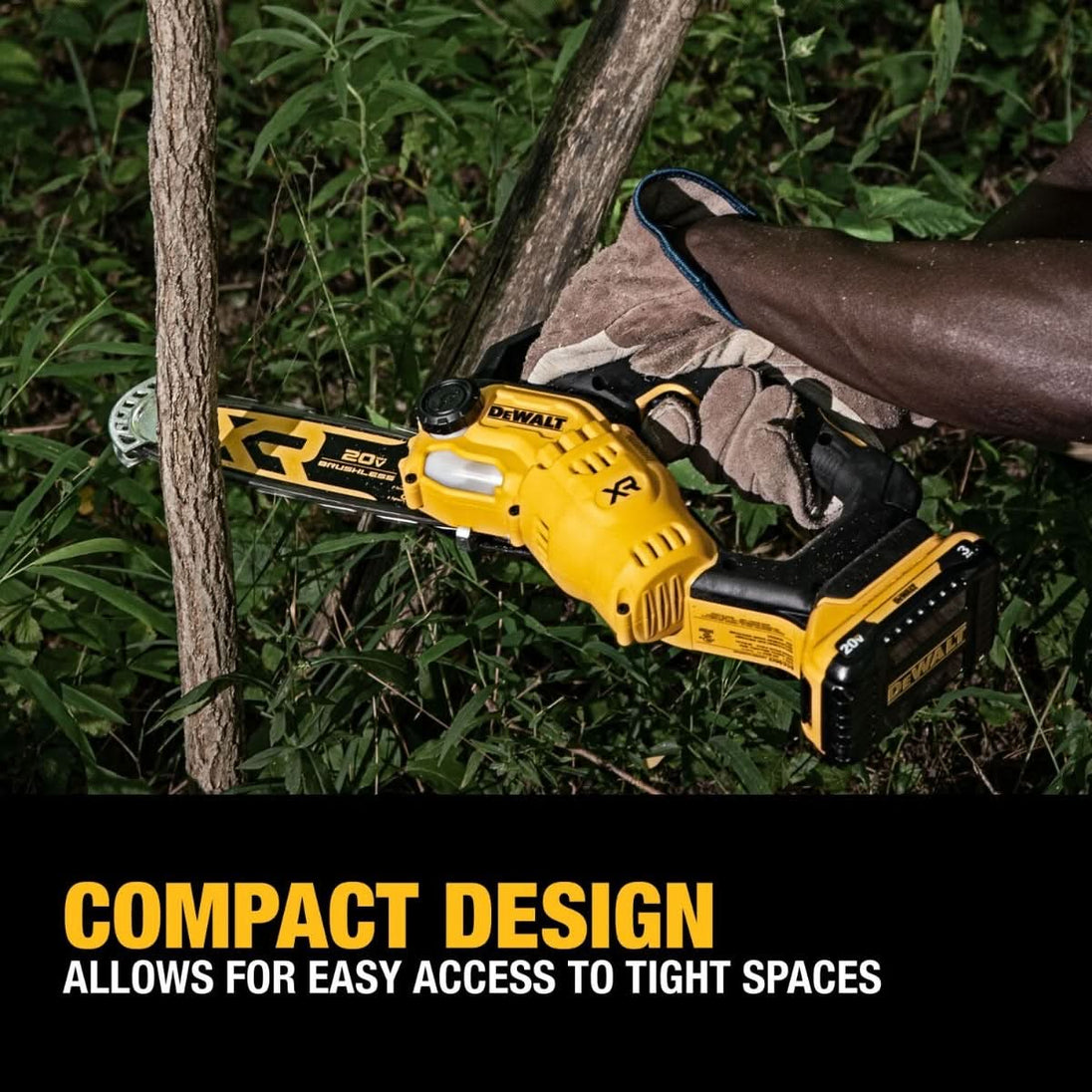 DeWalt DCCS623L1 20V MAX XR Brushless 8 in. Chainsaw 3.0Ah Kit DeWALT