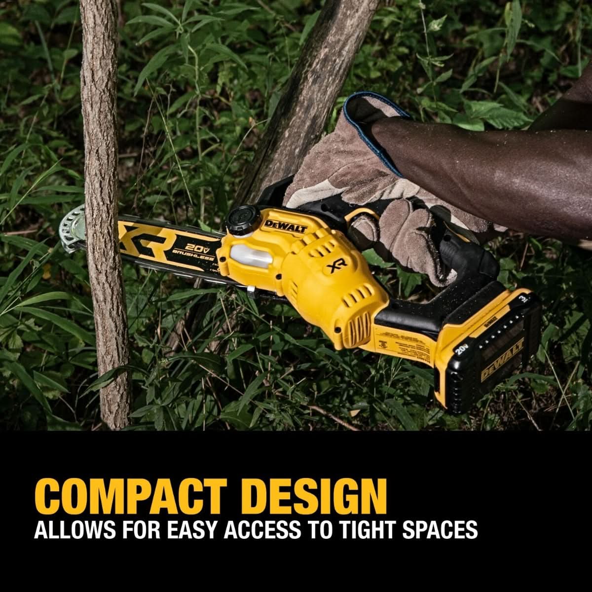 DeWalt DCCS623L1 20V MAX XR Brushless 8 in. Chainsaw 3.0Ah Kit DeWALT