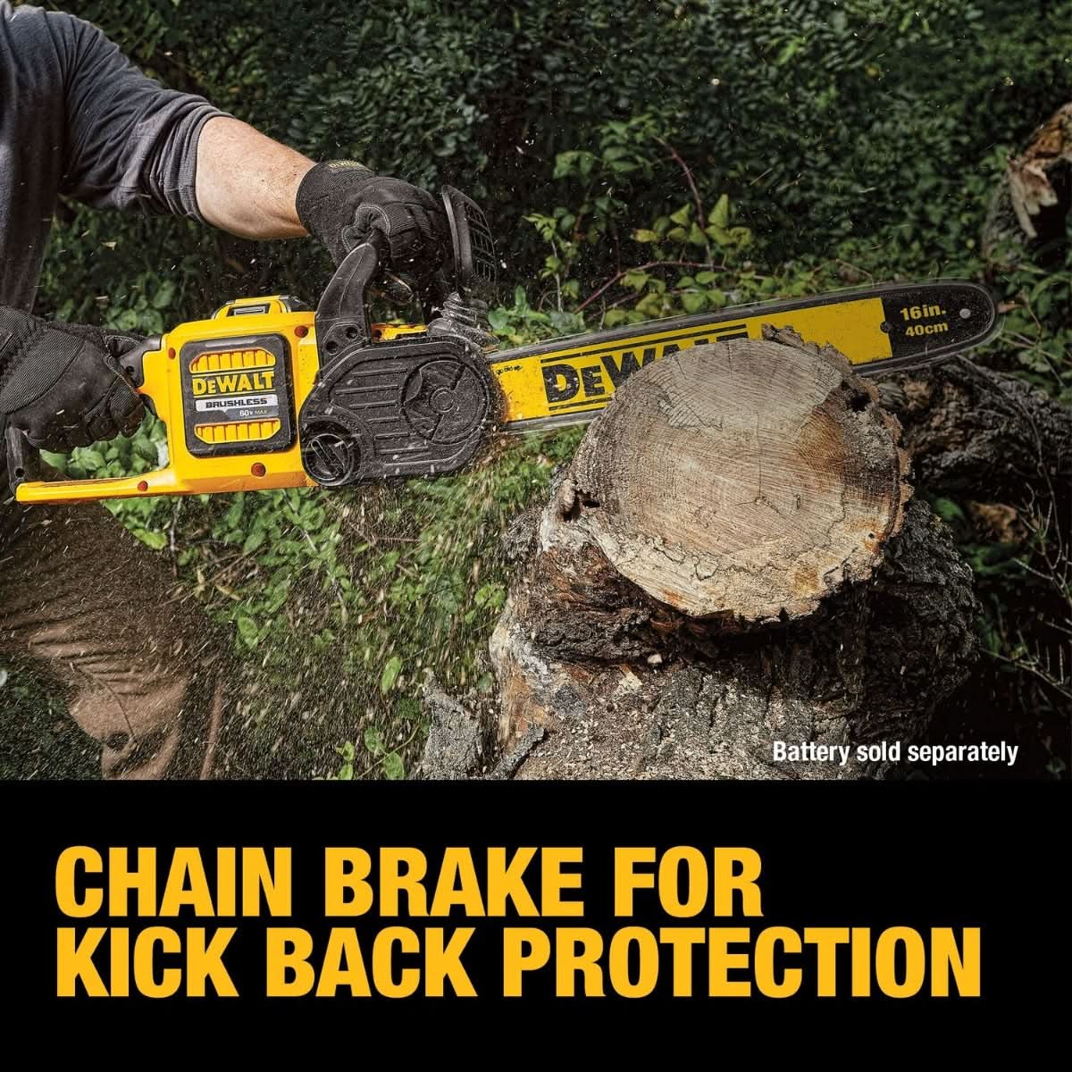 Dewalt DCCS670B FLEXVOLT 60V MAX Brushless Chainsaw, Tool Only DeWALT