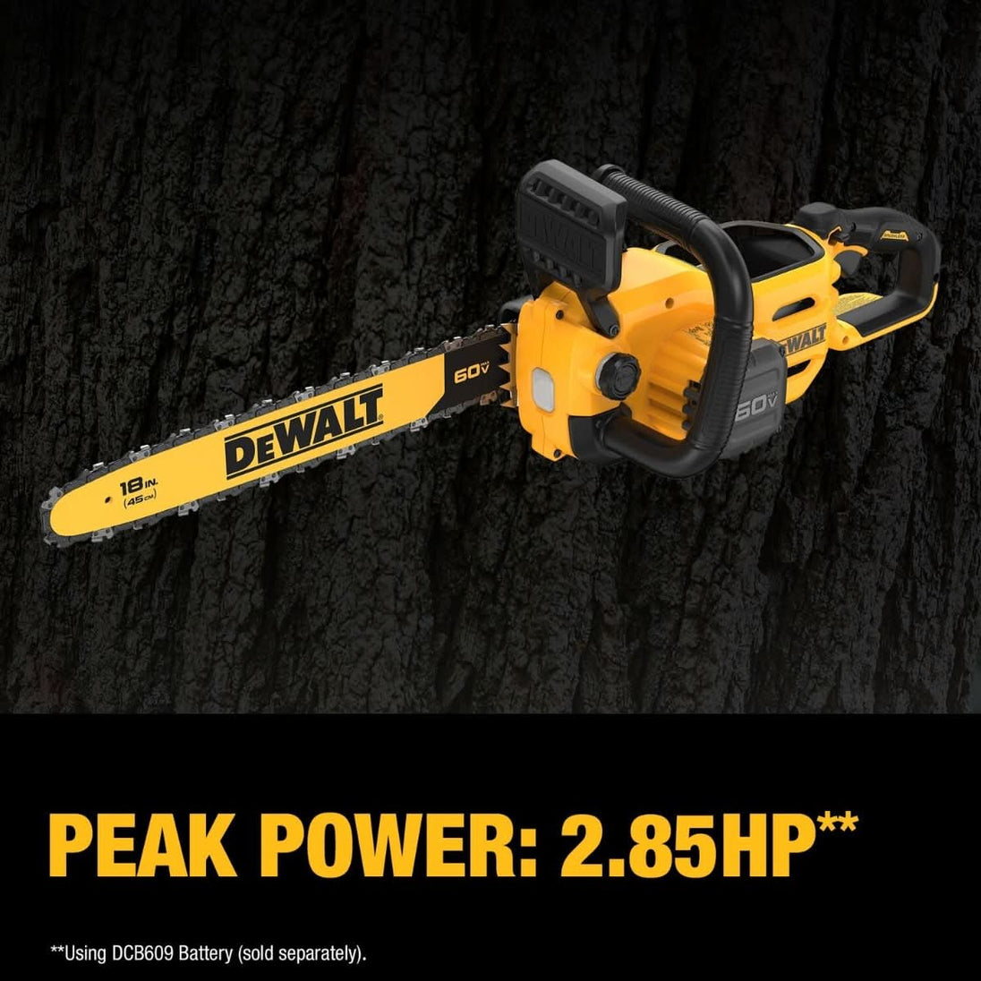 DeWalt DCCS672B DW 60V 18IN Chainsaw, Bare DeWALT