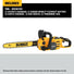 DeWALT DCCS672X1 FLEXVOLT 60V MAX 18-in. Brushless Chainsaw 9.0Ah Kit DeWALT