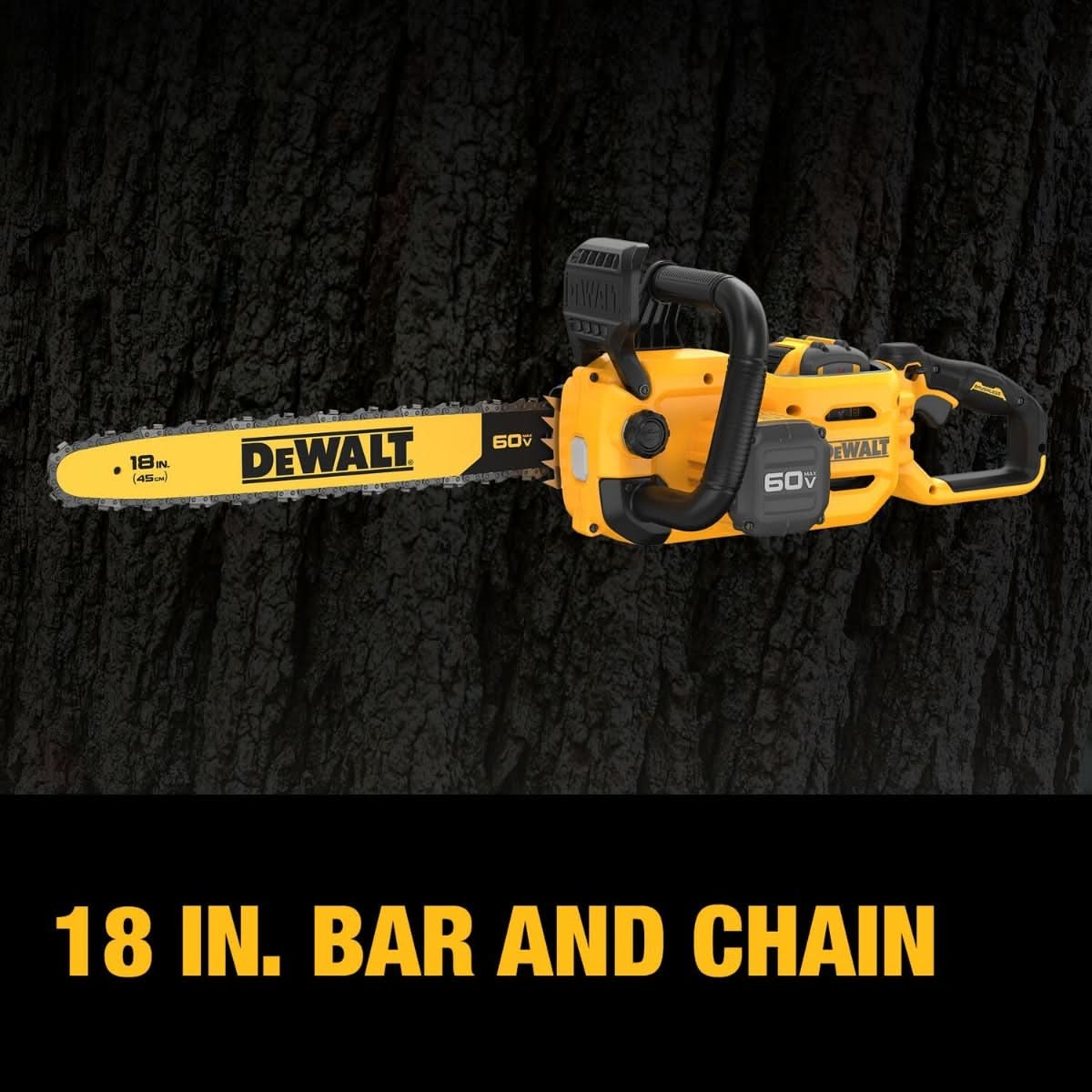 DeWALT DCCS672X1 FLEXVOLT 60V MAX 18-in. Brushless Chainsaw 9.0Ah Kit DeWALT