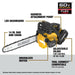 DeWalt DCCS674B FLEXVOLT 20V/60V MAX Brushless 14-in. Top Handle Chainsaw, Tool Only DeWALT