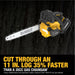 DeWalt DCCS674B FLEXVOLT 20V/60V MAX Brushless 14-in. Top Handle Chainsaw, Tool Only DeWALT