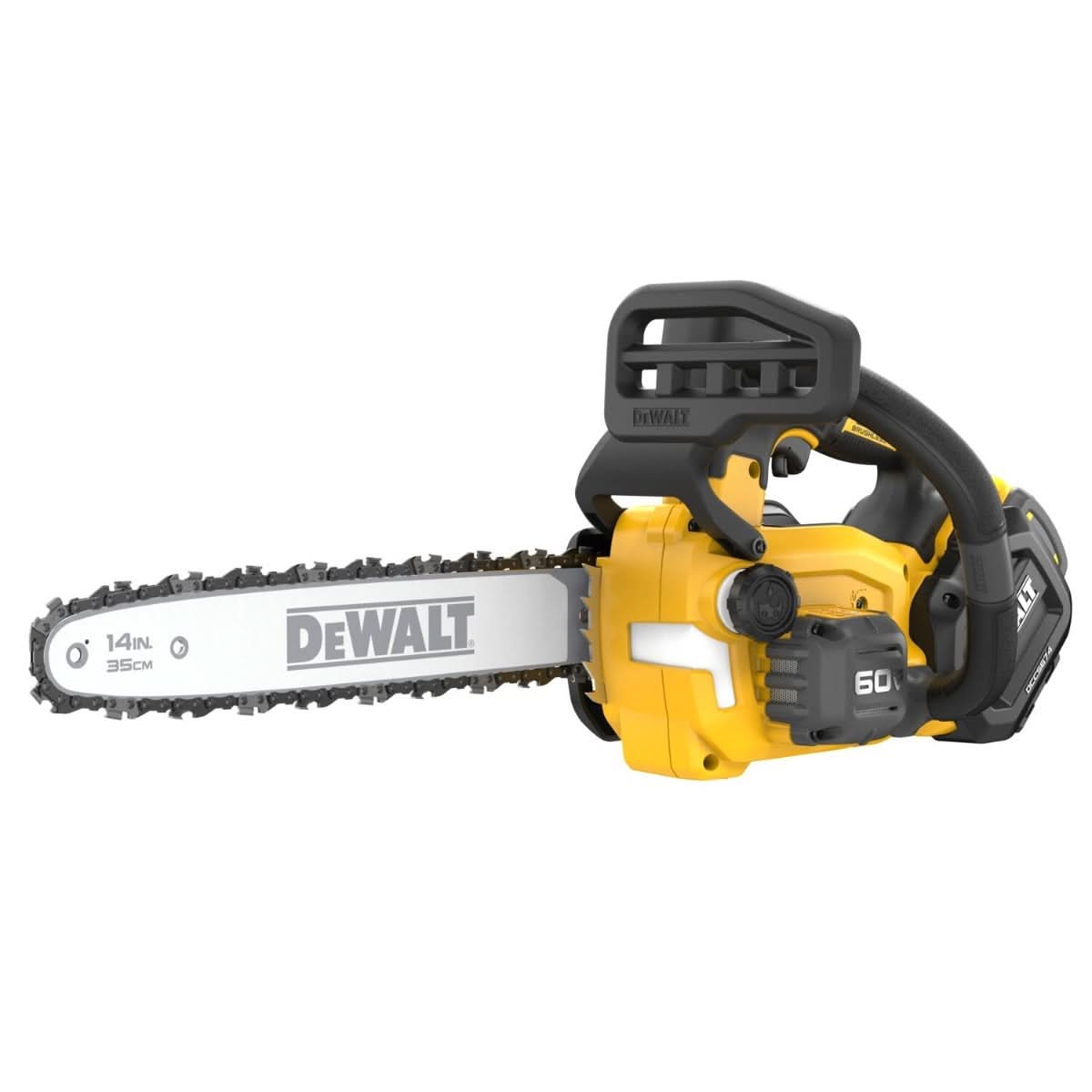 DeWalt DCCS674X2 FLEXVOLT 20V/60V MAX Brushless 14-in. Top Handle Chainsaw 9.0Ah Kit DeWALT