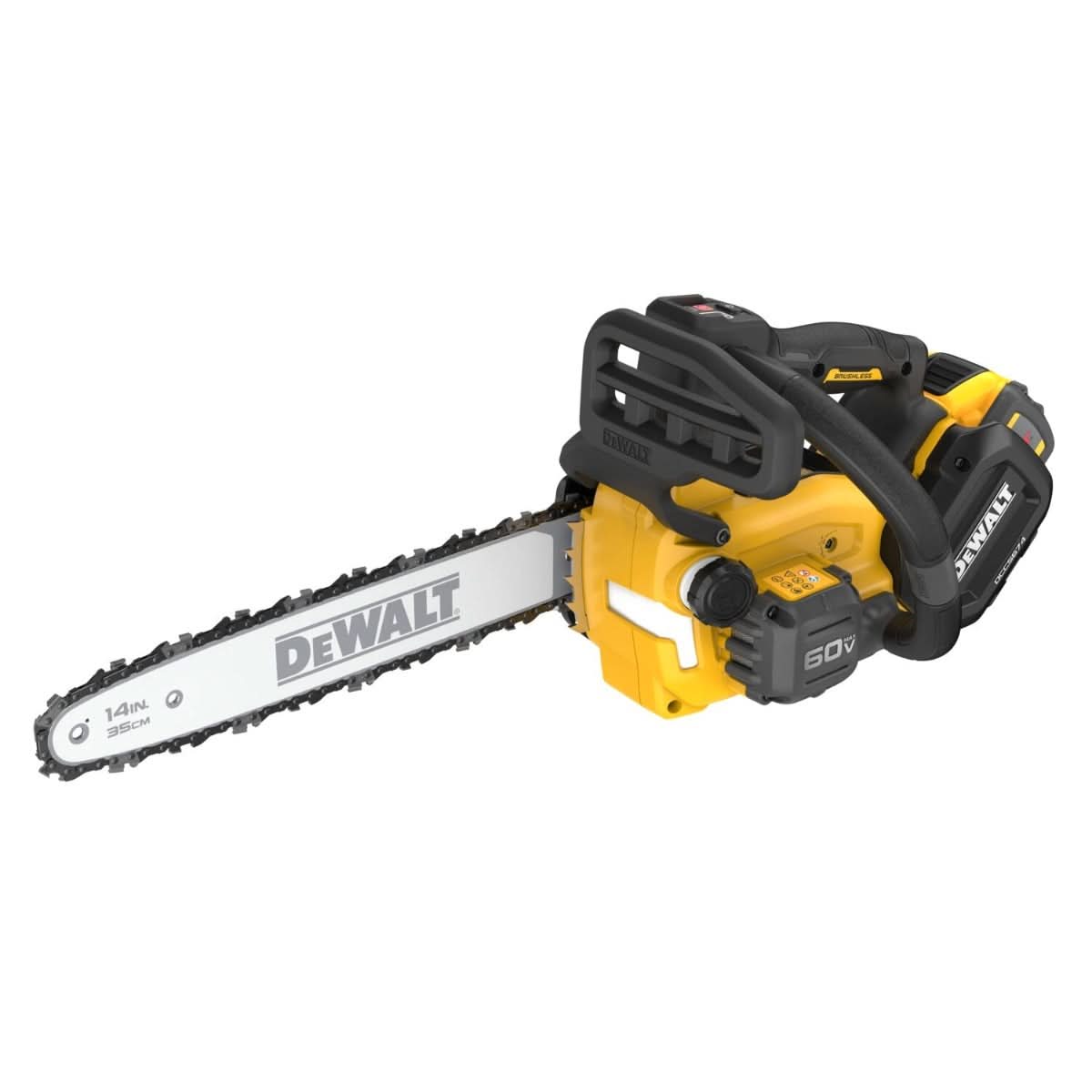 DeWalt DCCS674X2 FLEXVOLT 20V/60V MAX Brushless 14-in. Top Handle Chainsaw 9.0Ah Kit DeWALT