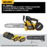 DeWalt DCCS674X2 FLEXVOLT 20V/60V MAX Brushless 14-in. Top Handle Chainsaw 9.0Ah Kit DeWALT